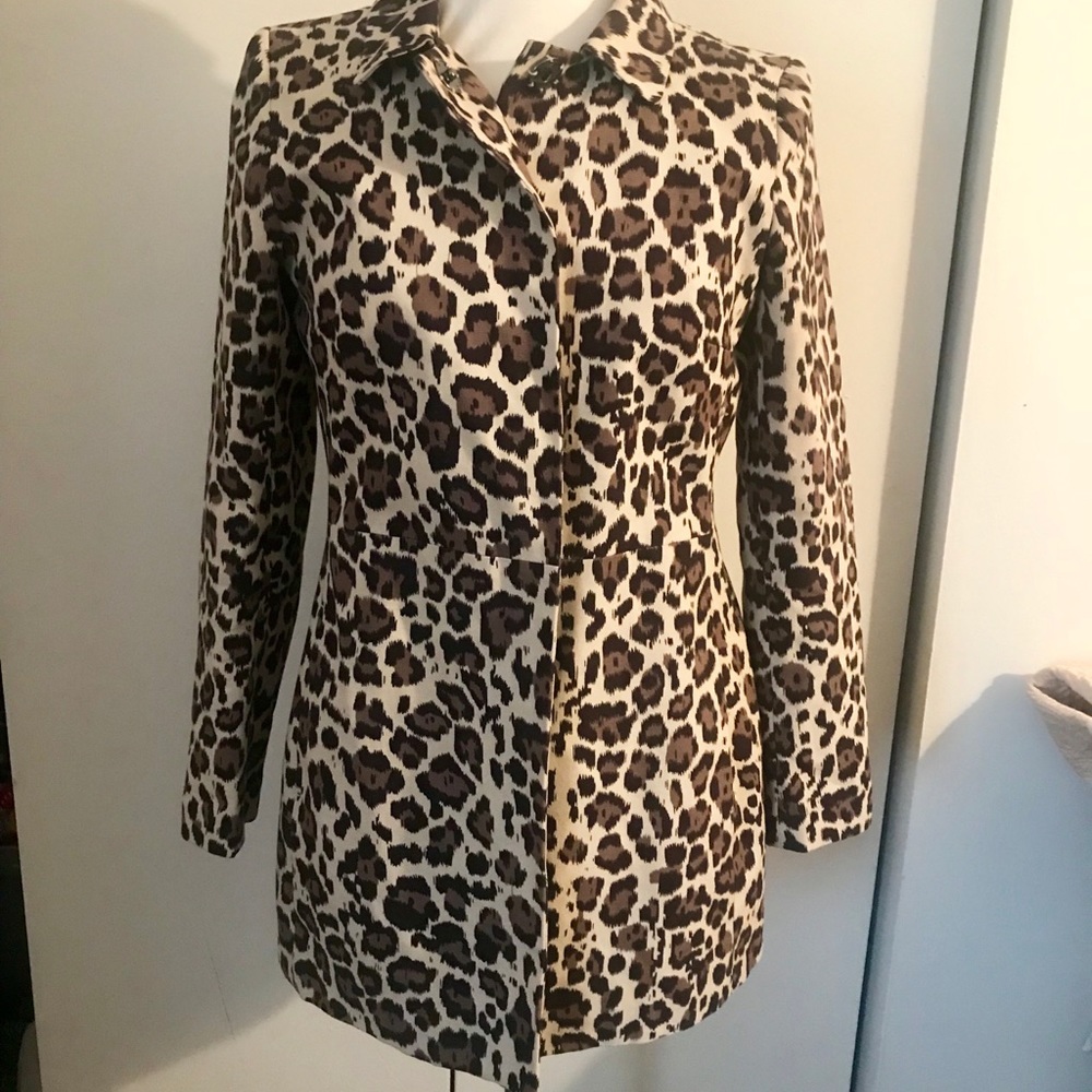 Banana Republic leopard blazer/jacket